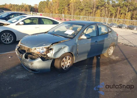 2007 Hyundai Elantra Gls/Limited/Se from USA, damaged, VIN KMHDU46D47U251951
